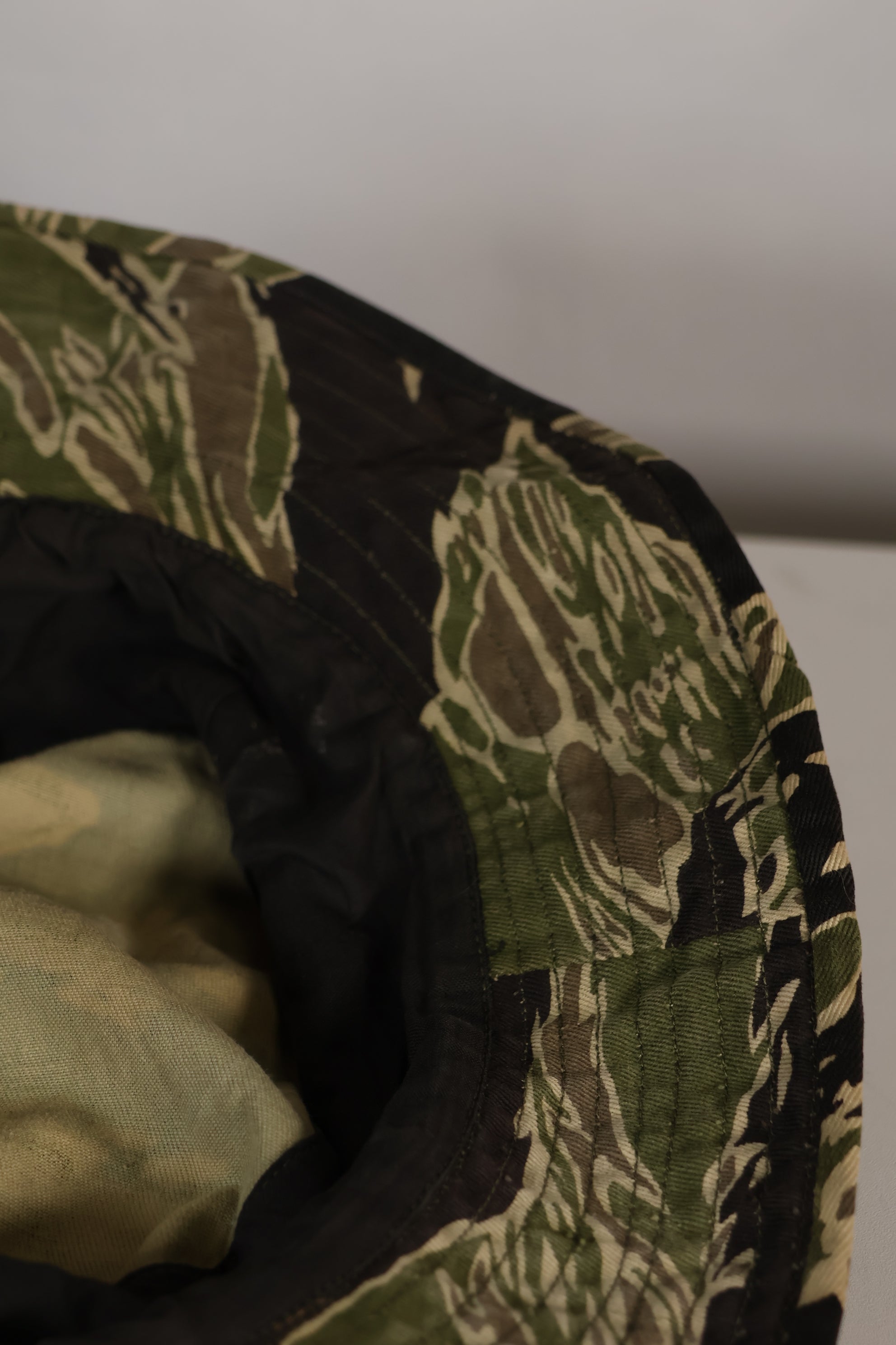 実物 沖縄タイガー タイガーストライプ CISOカット ブーニーハット 大きめ 中古品