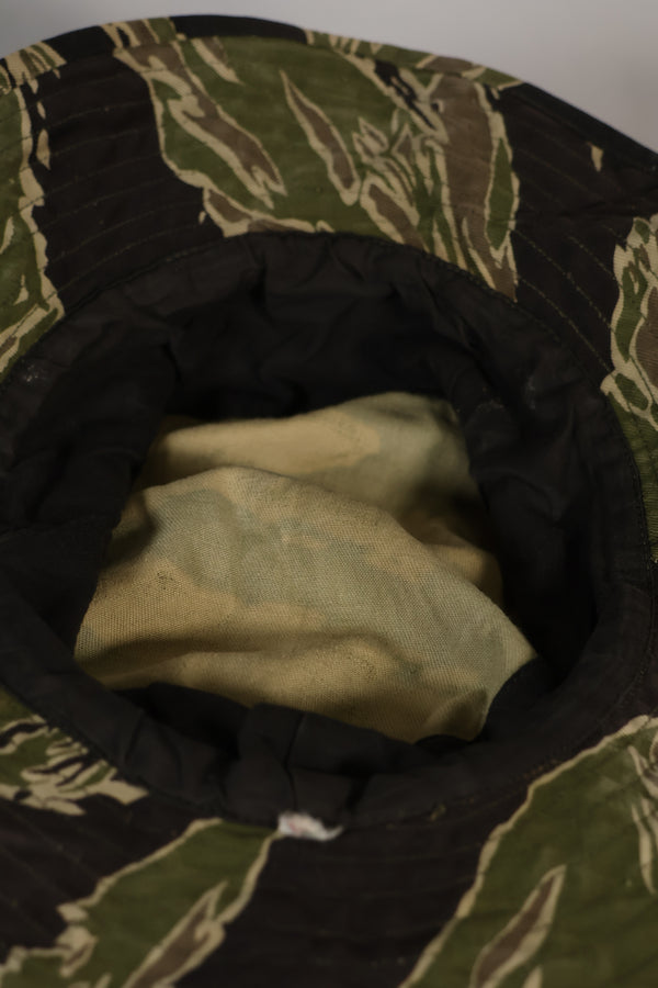 実物 沖縄タイガー タイガーストライプ CISOカット ブーニーハット 大きめ 中古品