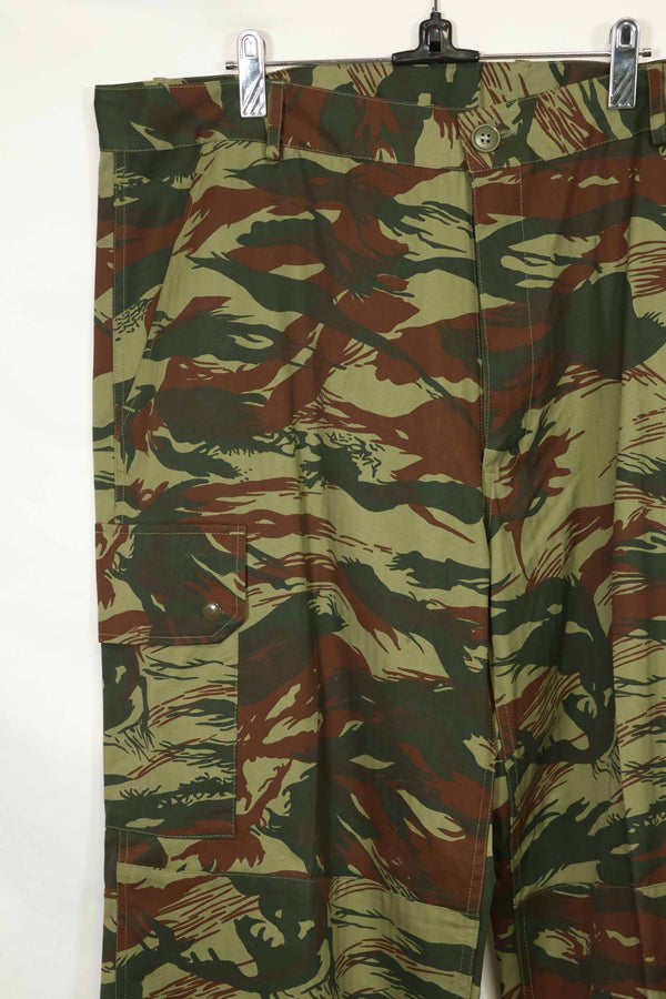 1980年代 フランス軍 リザード迷彩 フィールドパンツ 未使用品