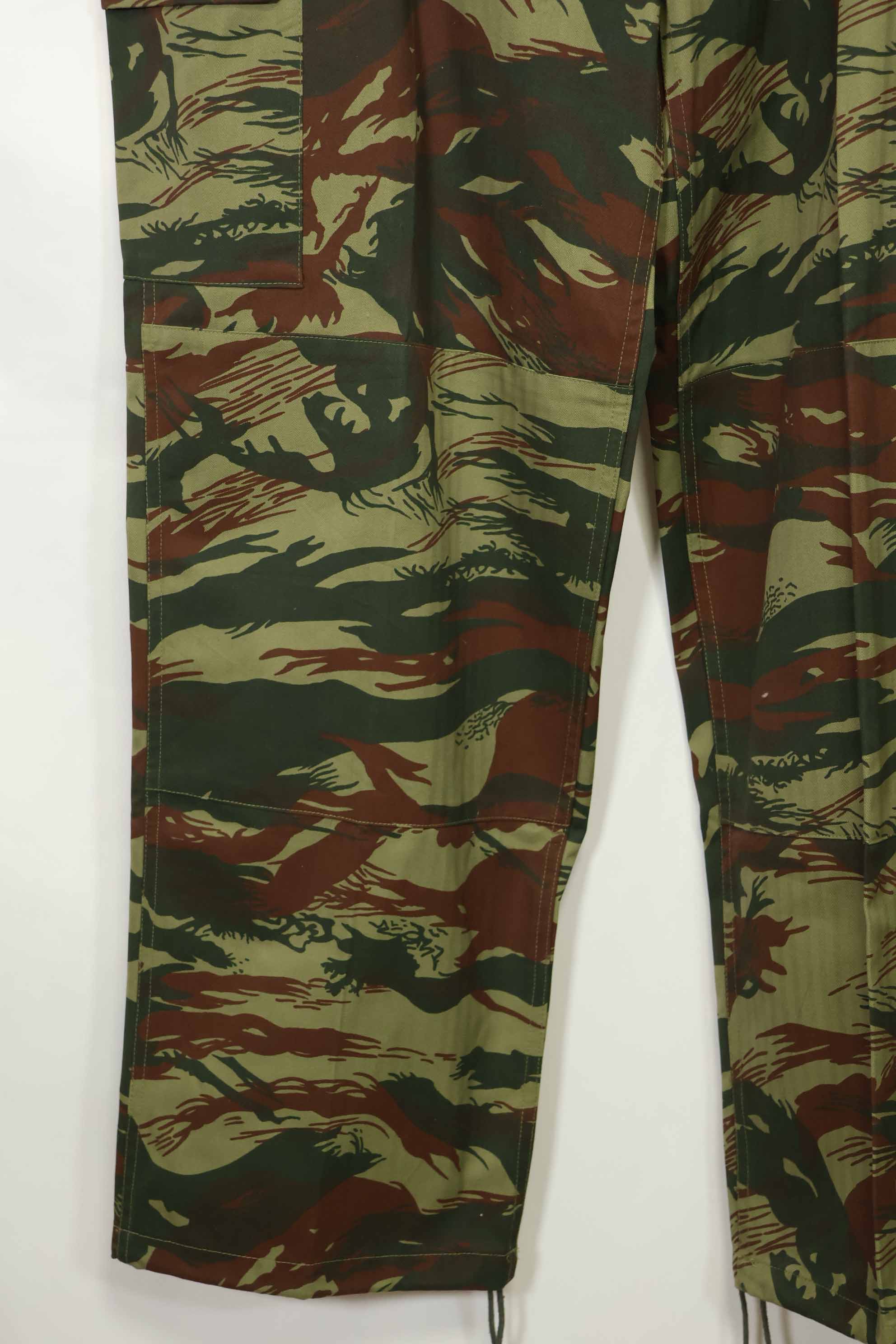 1980年代 フランス軍 リザード迷彩 フィールドパンツ 未使用品