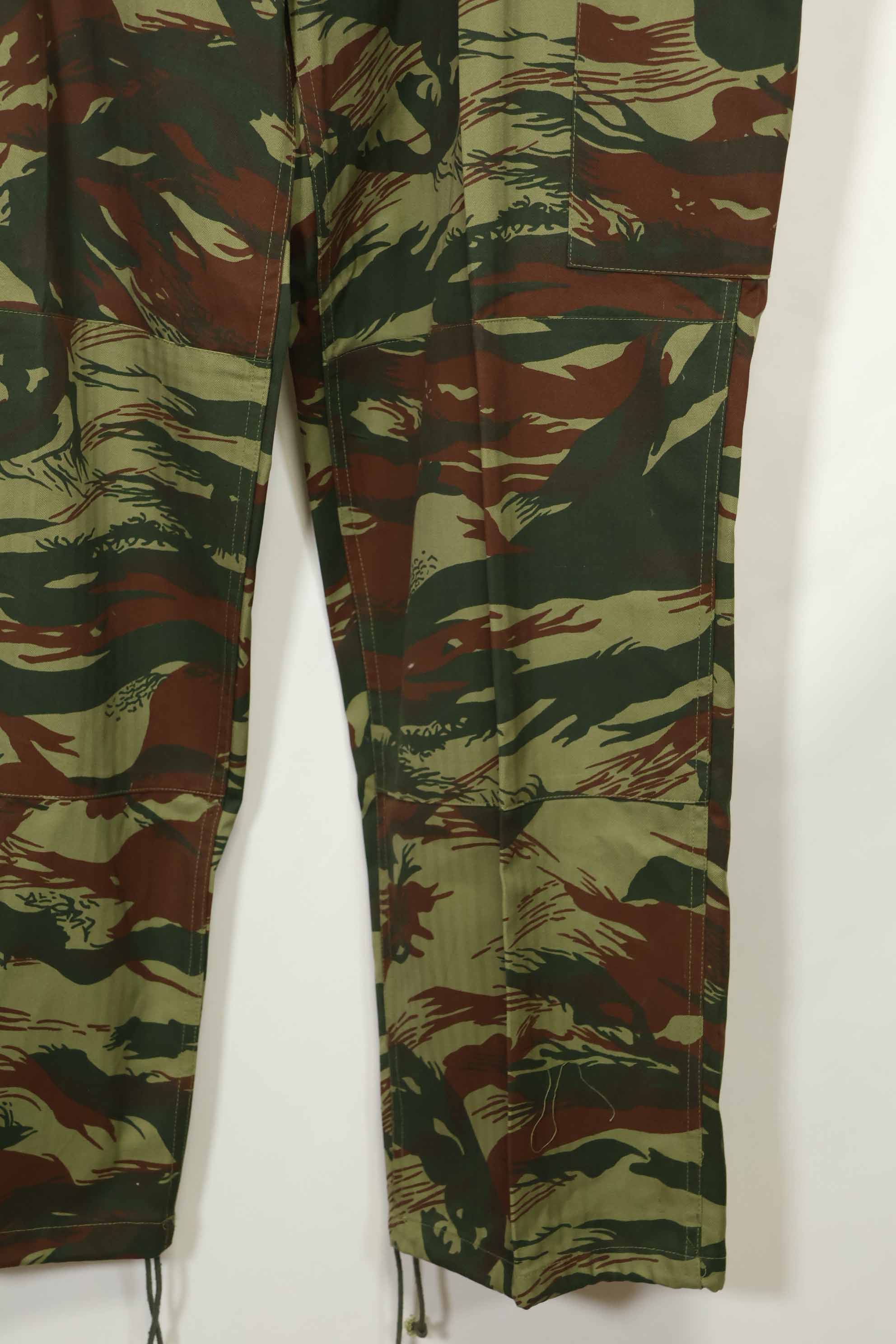 1980年代 フランス軍 リザード迷彩 フィールドパンツ 未使用品