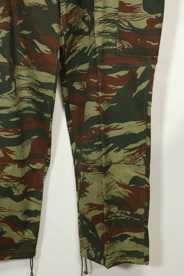 1980年代 フランス軍 リザード迷彩 フィールドパンツ 未使用品