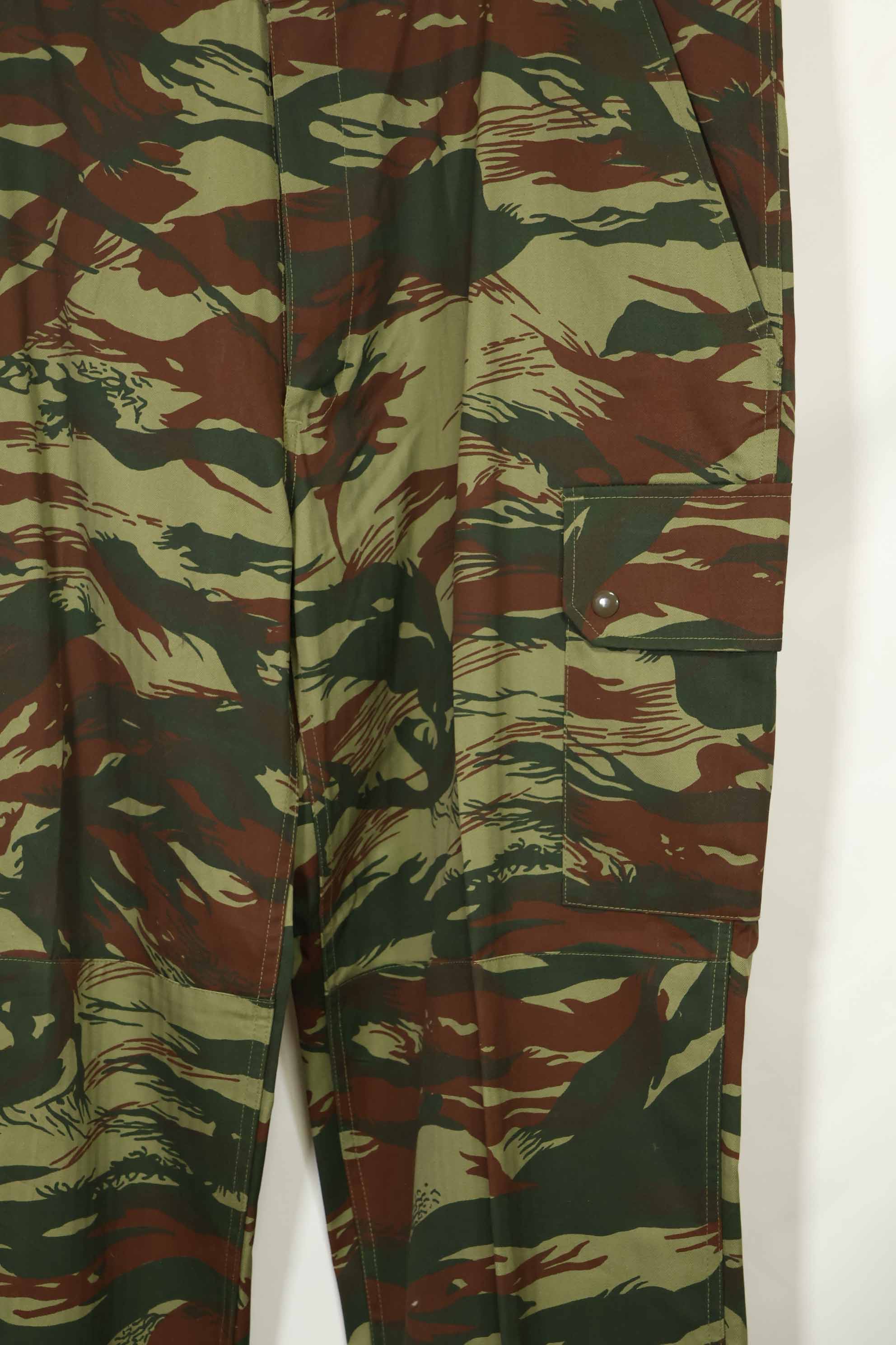 1980年代 フランス軍 リザード迷彩 フィールドパンツ 未使用品