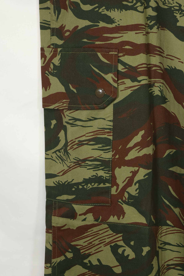 1980年代 フランス軍 リザード迷彩 フィールドパンツ 未使用品