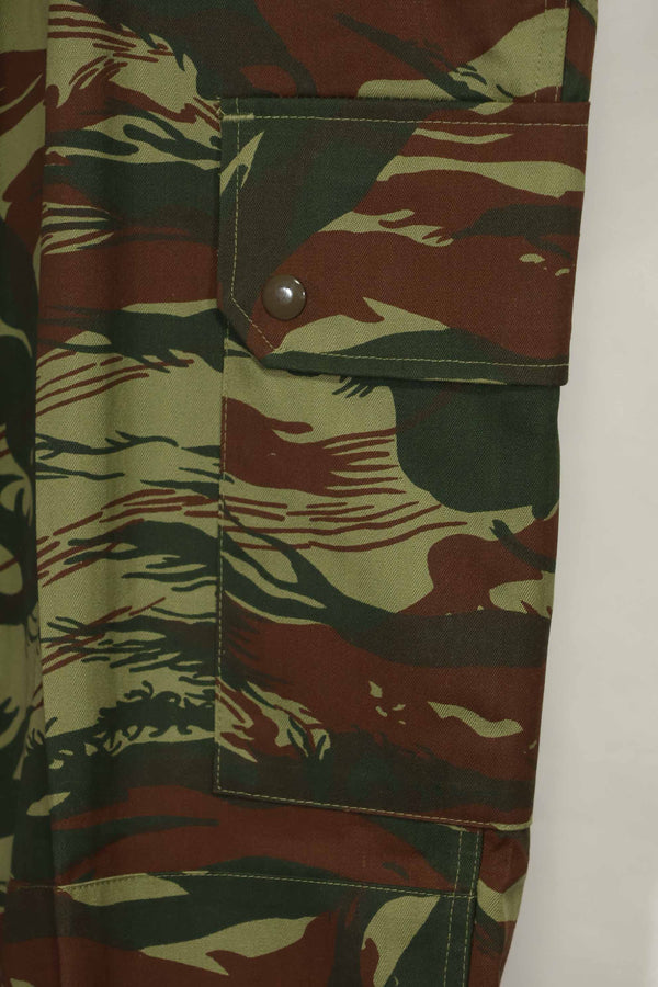 1980年代 フランス軍 リザード迷彩 フィールドパンツ 未使用品