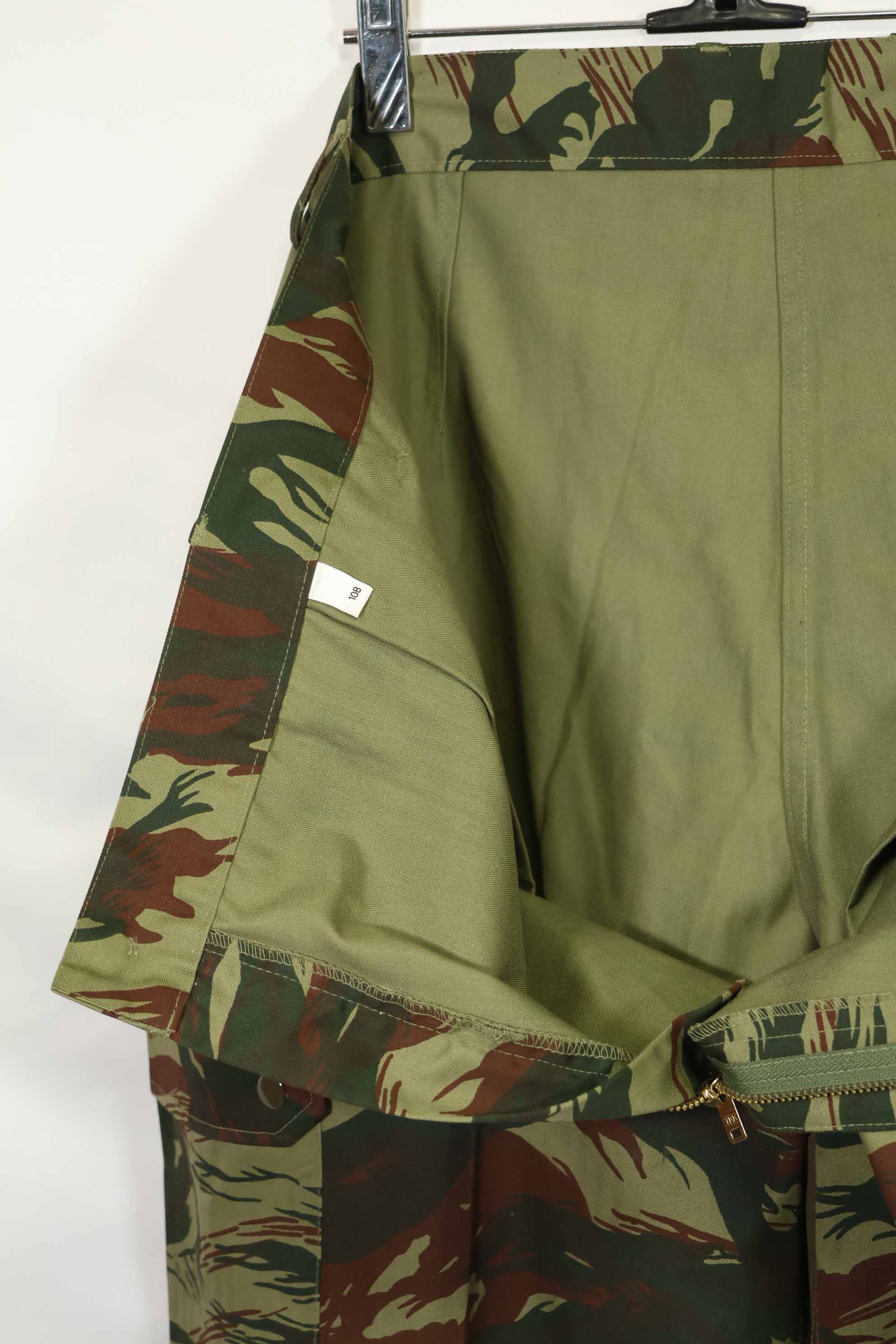 1980年代 フランス軍 リザード迷彩 フィールドパンツ 未使用品