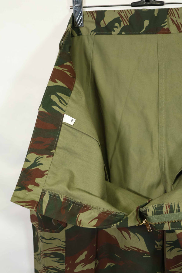 1980年代 フランス軍 リザード迷彩 フィールドパンツ 未使用品