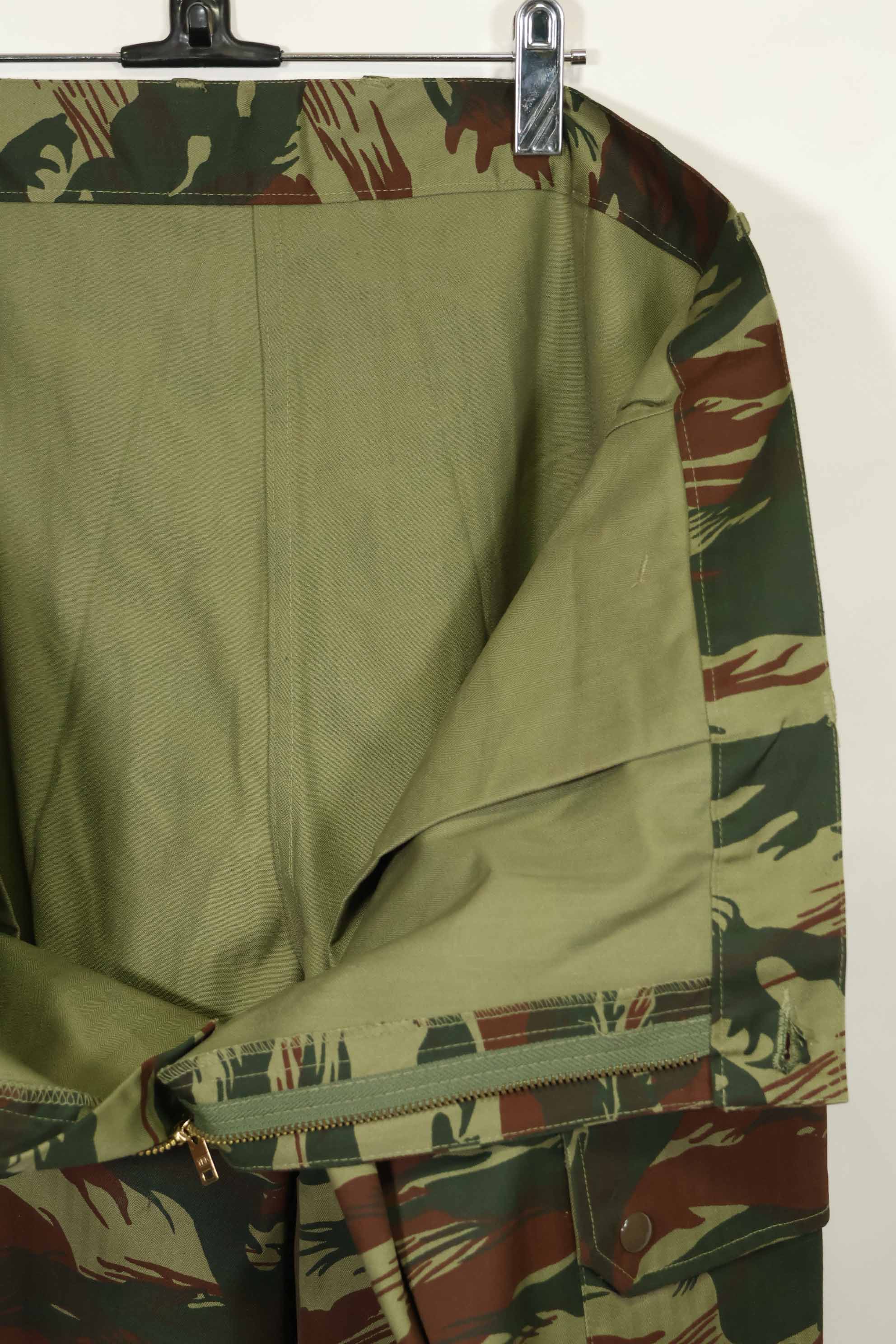 1980年代 フランス軍 リザード迷彩 フィールドパンツ 未使用品