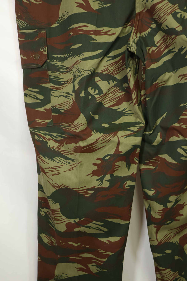 1980年代 フランス軍 リザード迷彩 フィールドパンツ 未使用品
