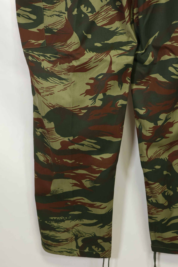 1980年代 フランス軍 リザード迷彩 フィールドパンツ 未使用品