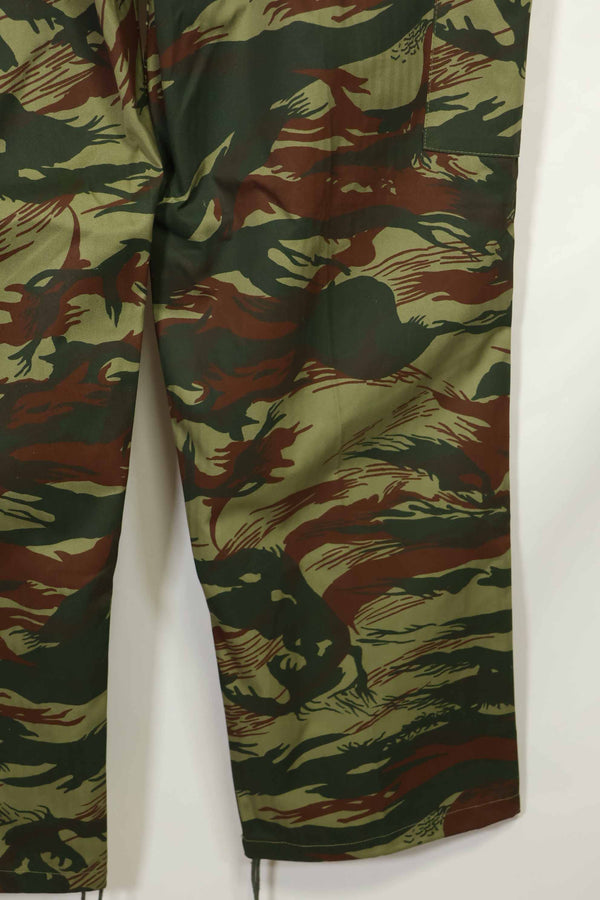 1980年代 フランス軍 リザード迷彩 フィールドパンツ 未使用品