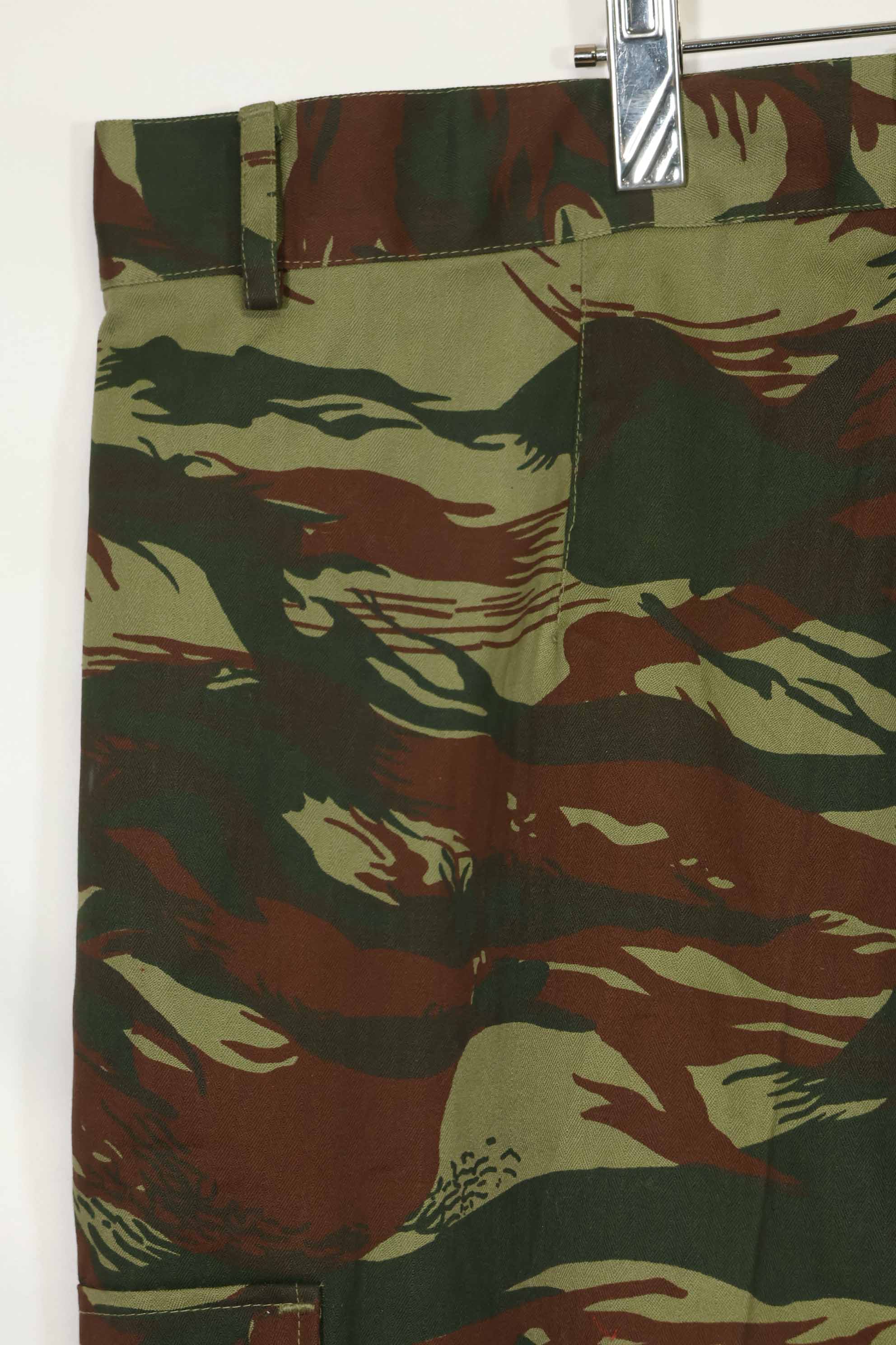 1980年代 フランス軍 リザード迷彩 フィールドパンツ 未使用品
