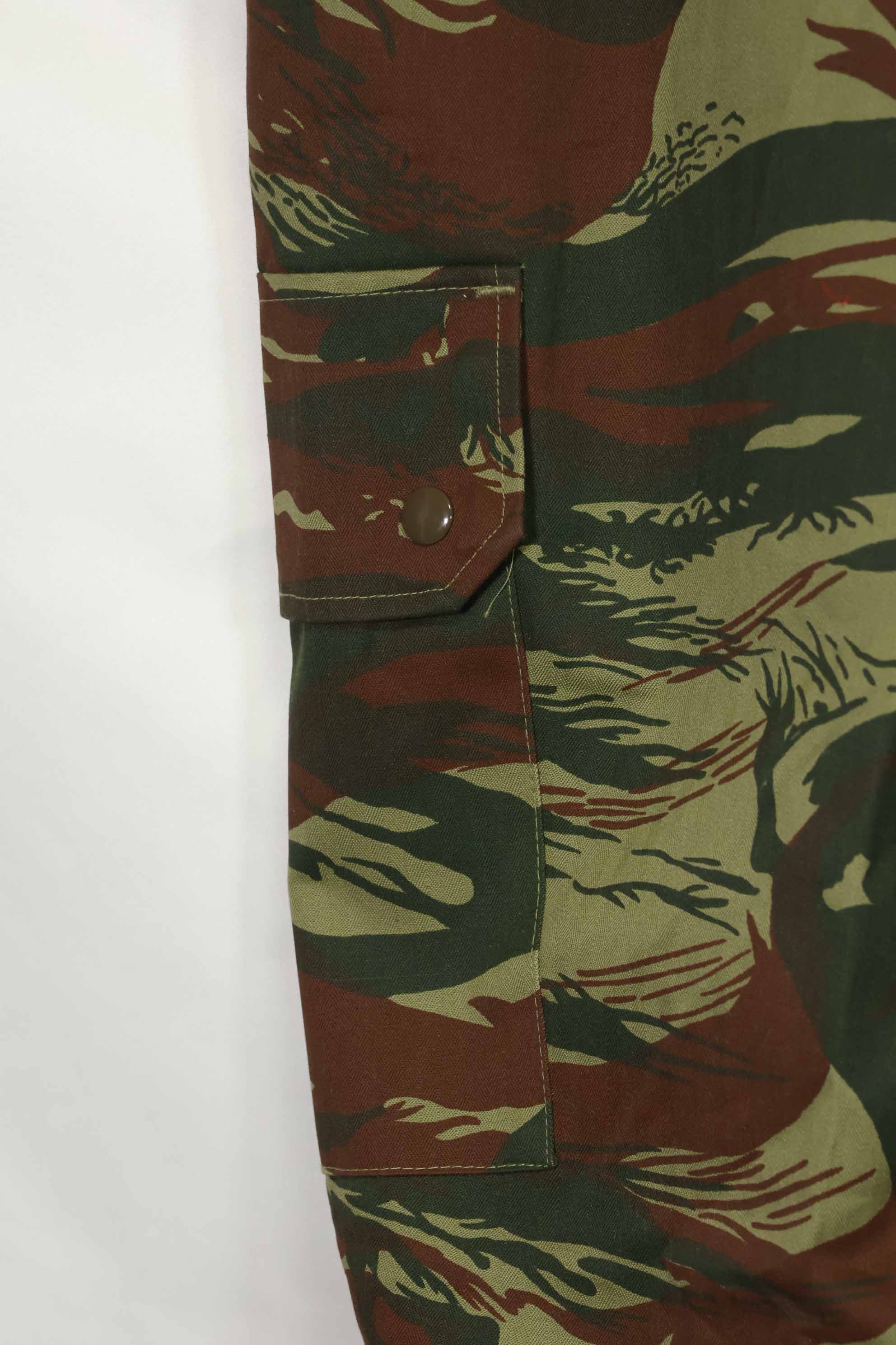 1980年代 フランス軍 リザード迷彩 フィールドパンツ 未使用品