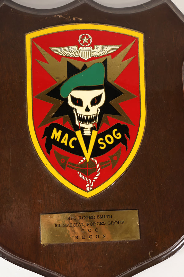 実物 MACV SOG CCC(COMMAND CONTROL CENTRAL) プラーク 5th SFG RECON