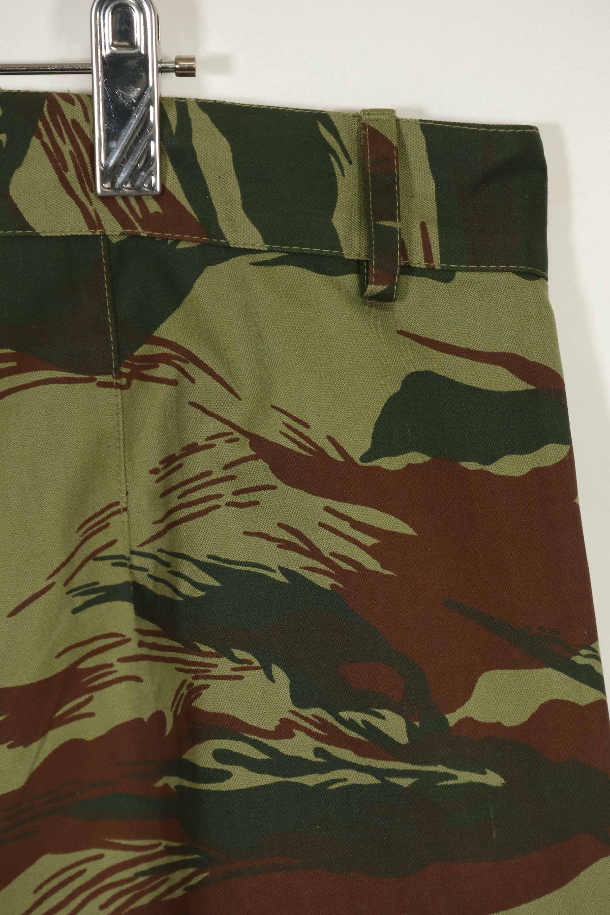 1980年代 フランス軍 リザード迷彩 フィールドパンツ 未使用品