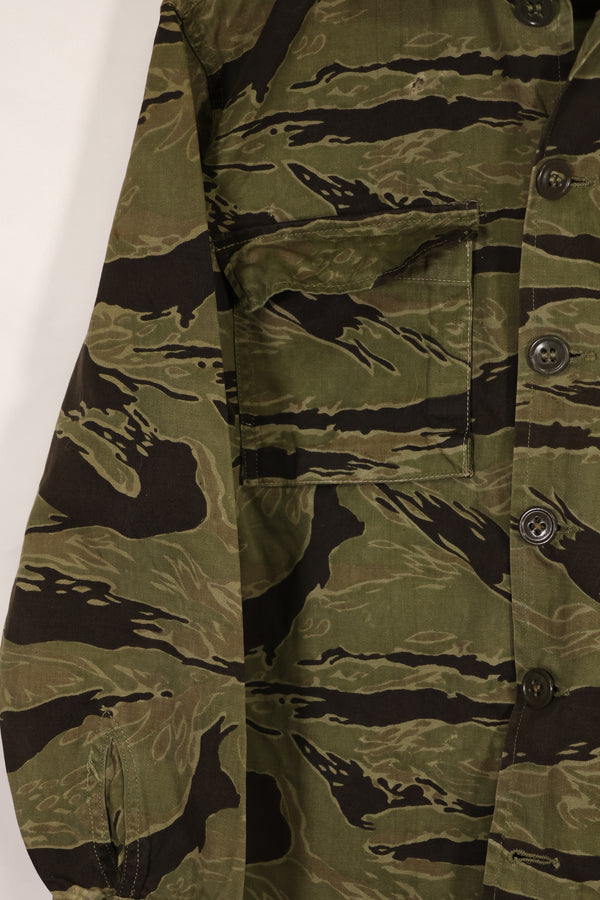 実物 クラシックパターン タイガーストライプ シャツ Asian Cut 中古品