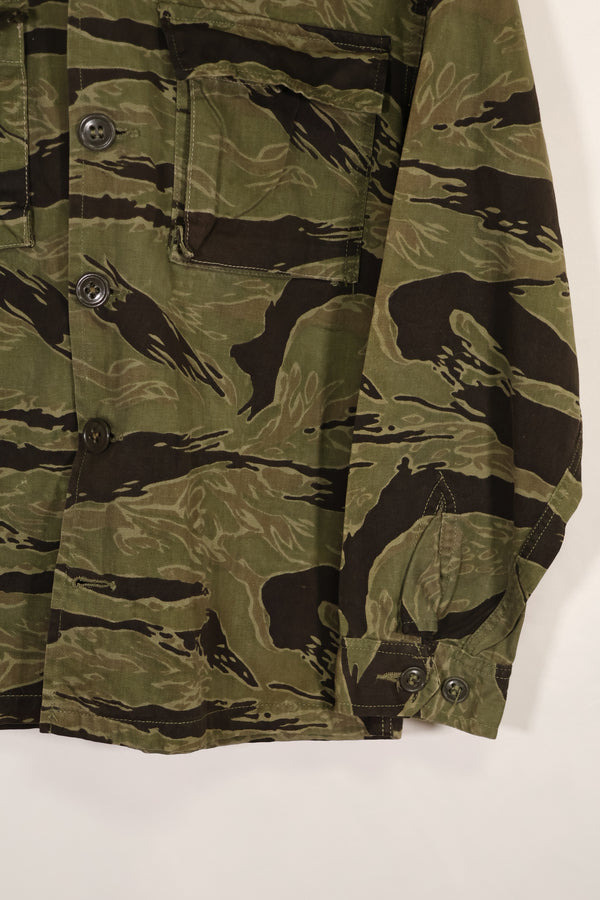 実物 クラシックパターン タイガーストライプ シャツ Asian Cut 中古品