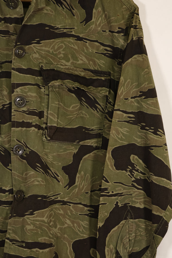 実物 クラシックパターン タイガーストライプ シャツ Asian Cut 中古品