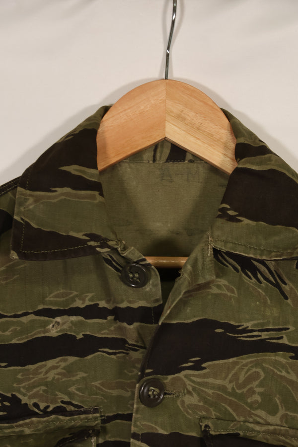 実物 クラシックパターン タイガーストライプ シャツ Asian Cut 中古品