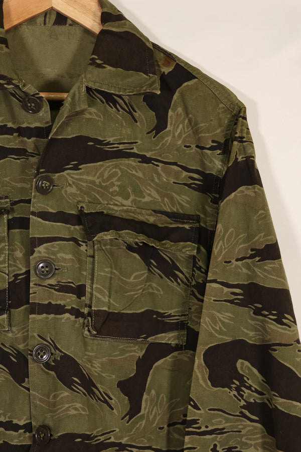 実物 クラシックパターン タイガーストライプ シャツ Asian Cut 中古品