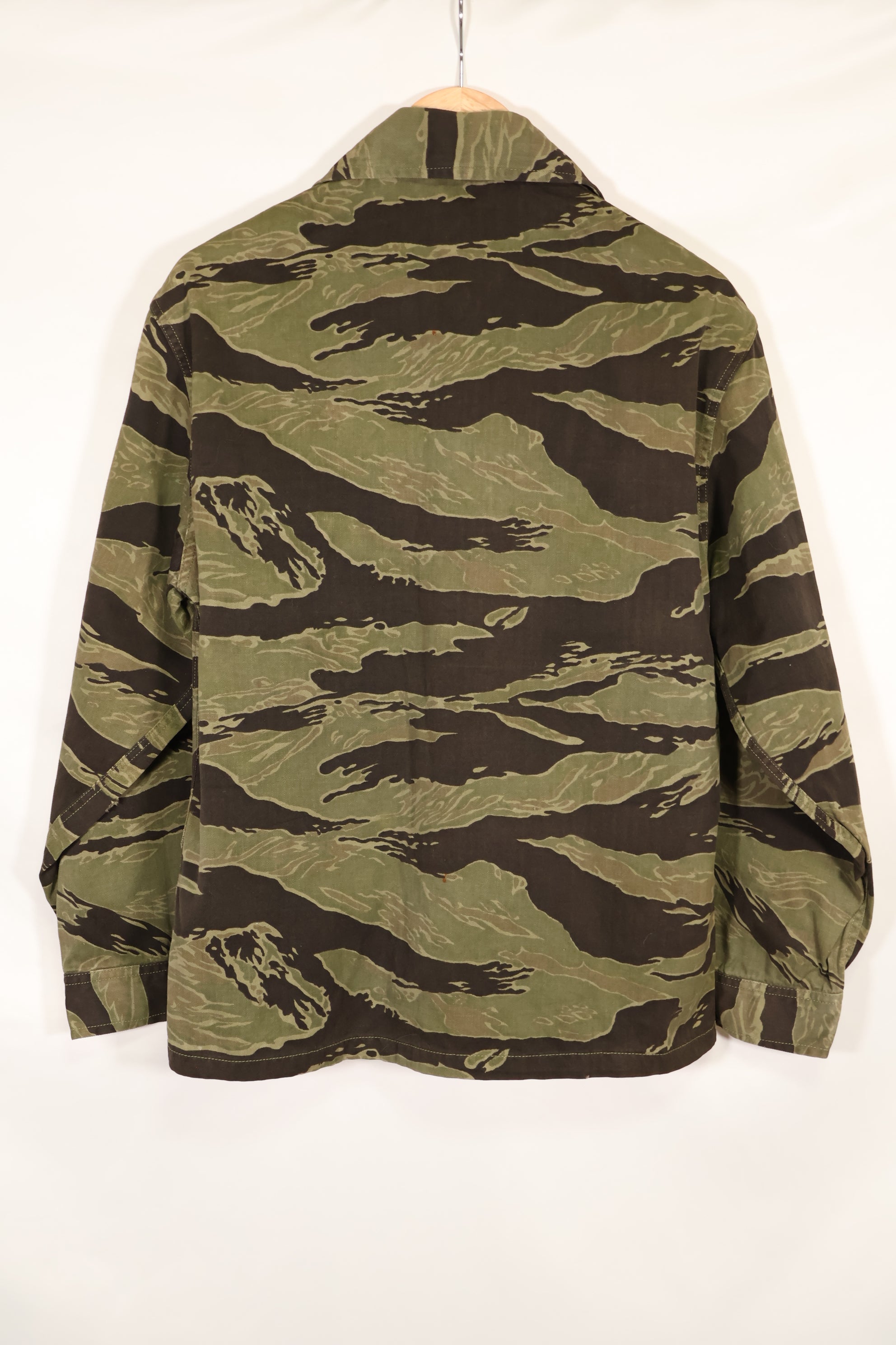 実物 クラシックパターン タイガーストライプ シャツ Asian Cut 中古品