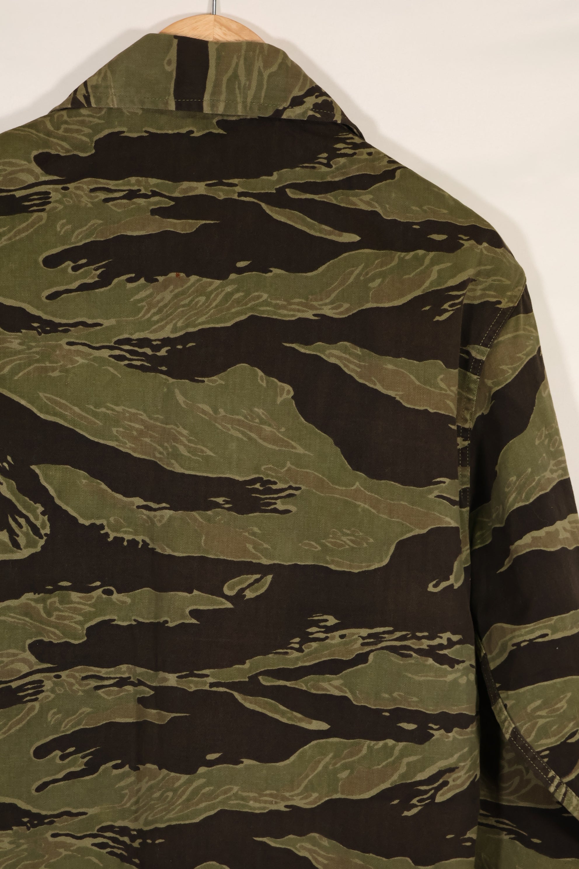 実物 クラシックパターン タイガーストライプ シャツ Asian Cut 中古品