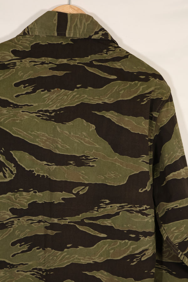 実物 クラシックパターン タイガーストライプ シャツ Asian Cut 中古品