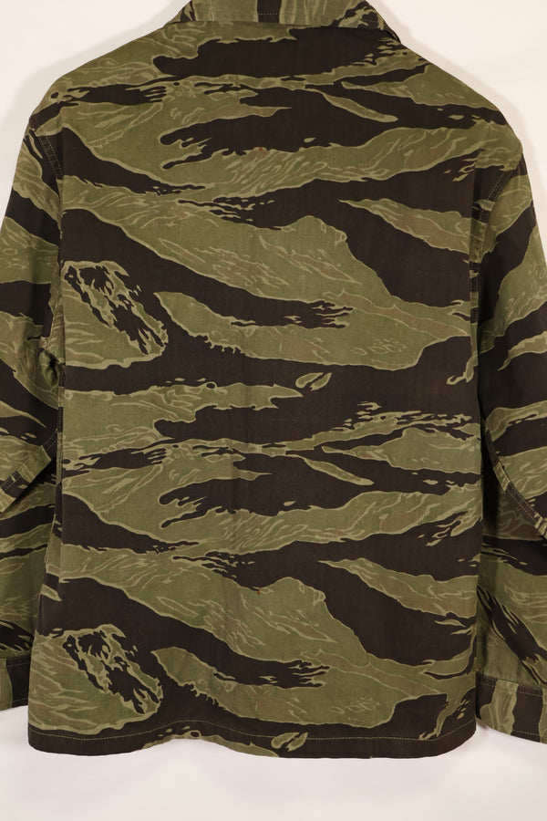 実物 クラシックパターン タイガーストライプ シャツ Asian Cut 中古品