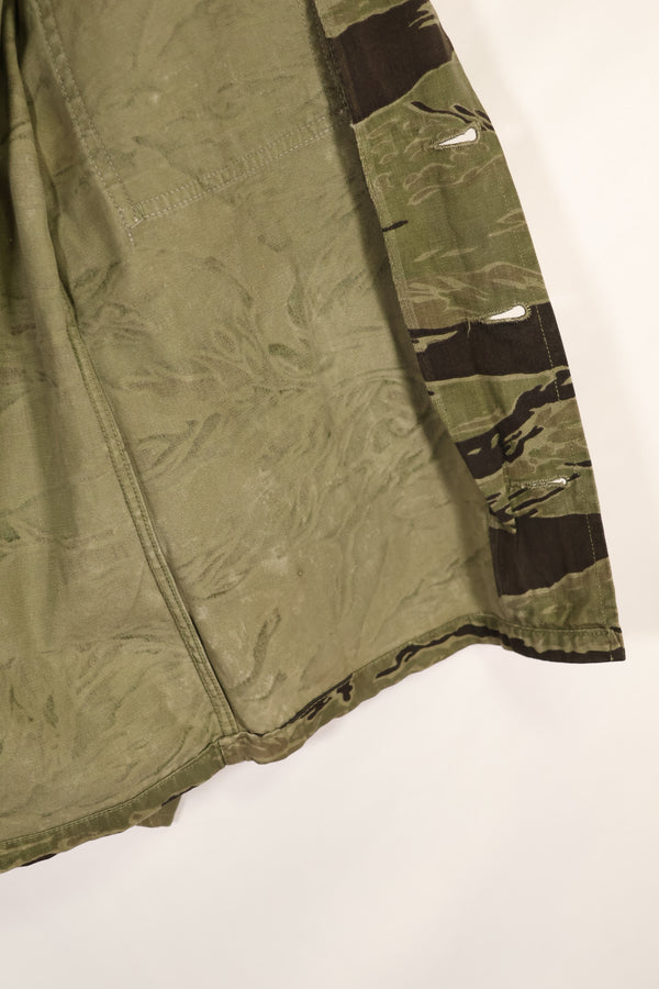 実物 クラシックパターン タイガーストライプ シャツ Asian Cut 中古品