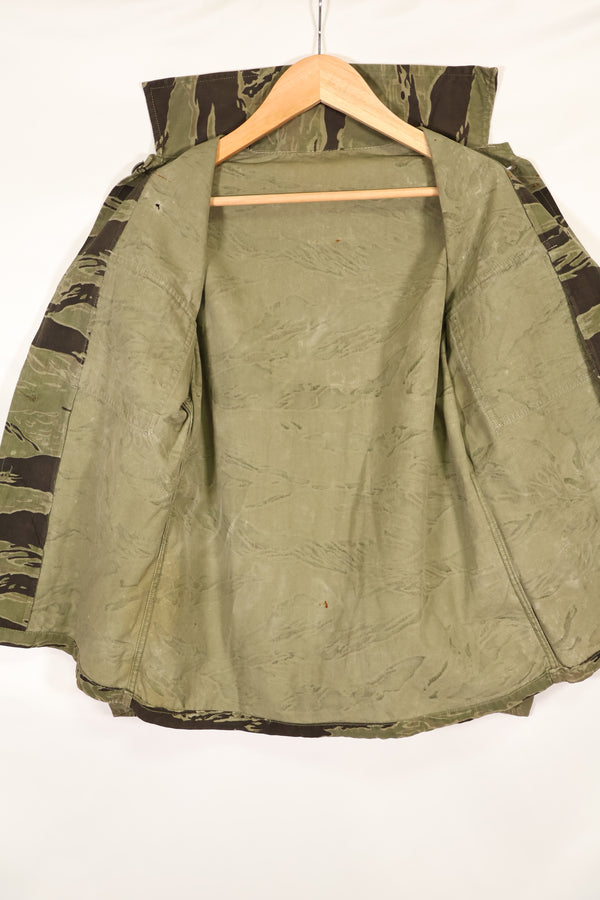 実物 クラシックパターン タイガーストライプ シャツ Asian Cut 中古品