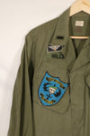実物 MACV SOG RT VIPER 元隊員 4th Model ジャングルファティーグ RECONパッチのみレプリカ