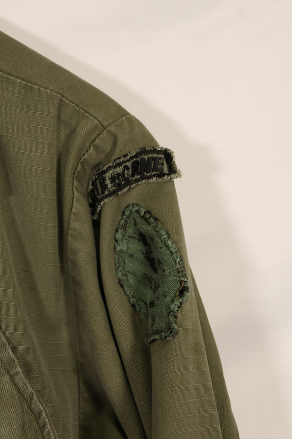 実物 MACV SOG RT VIPER 元隊員 4th Model ジャングルファティーグ RECONパッチのみレプリカ