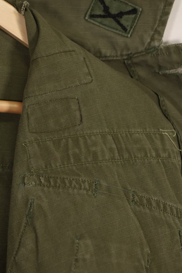 実物 MACV SOG RT VIPER 元隊員 4th Model ジャングルファティーグ RECONパッチのみレプリカ