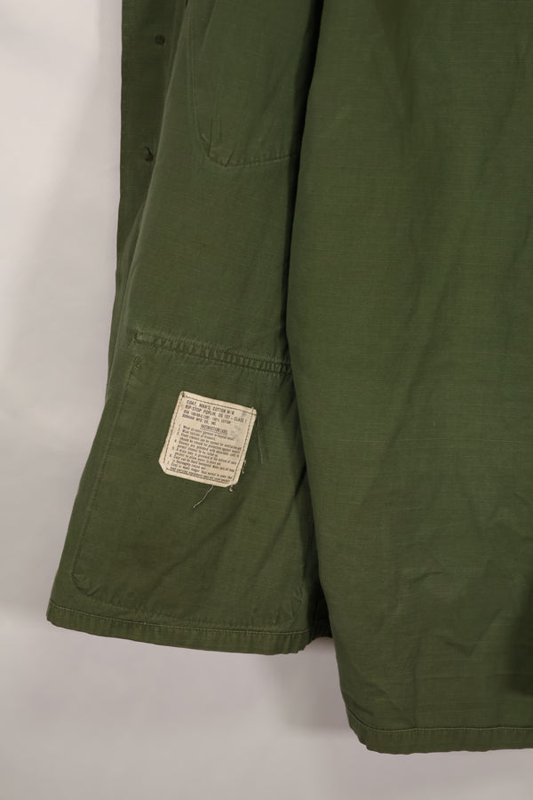 実物 1969年製 元SF隊員 4th Model ジャングルファティーグ ジャケット パッチ付き 中古品