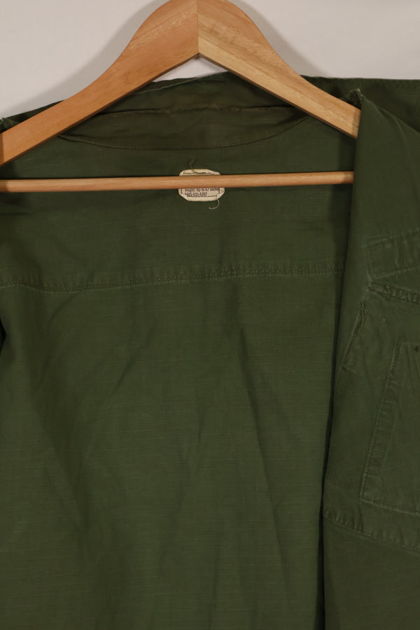 実物 1969年製 元SF隊員 4th Model ジャングルファティーグ ジャケット パッチ付き 中古品