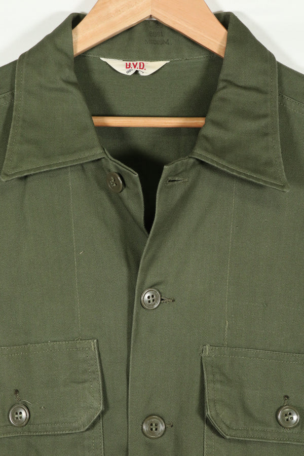 実物 デッドストック品 OG-107 ユーティリティシャツ 民間品 Mサイズ