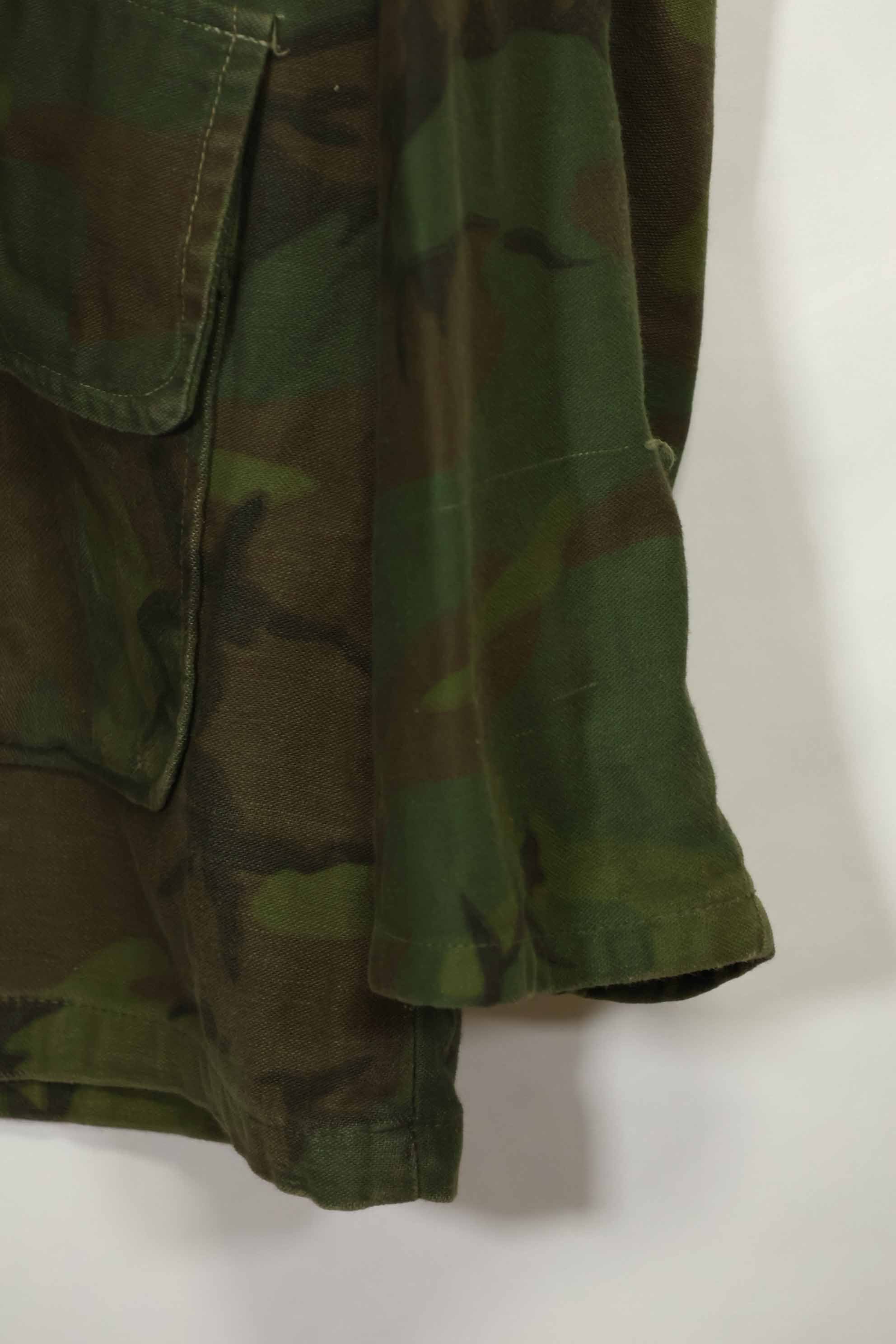 1960年代〜70年代 アメリカ軍アドバイザー インビジブルリーフ迷彩 改造あり ほぼ未使用品