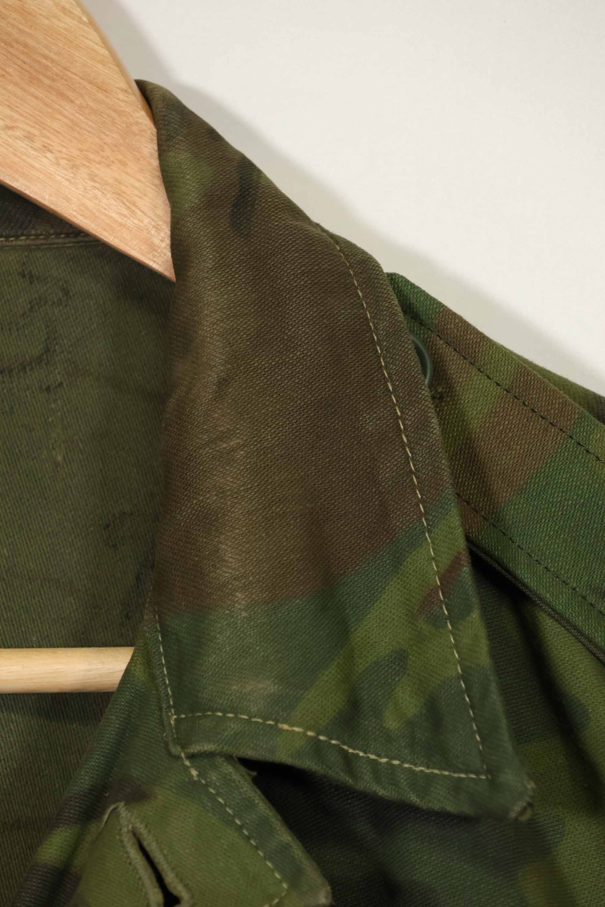 1960年代〜70年代 アメリカ軍アドバイザー インビジブルリーフ迷彩 改造あり ほぼ未使用品