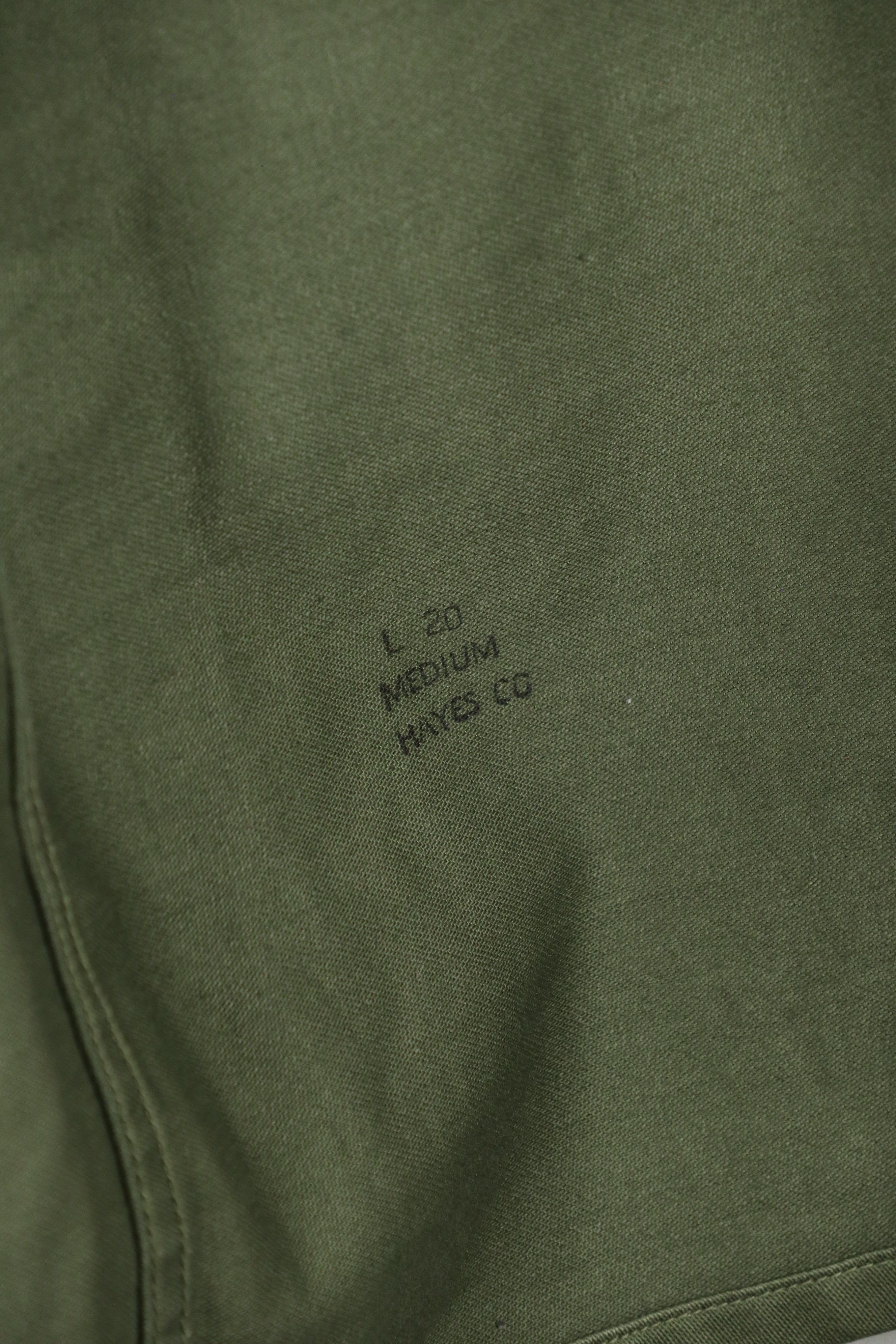 実物 デッドストック品 OG-107 ユーティリティシャツ 民間品 Mサイズ