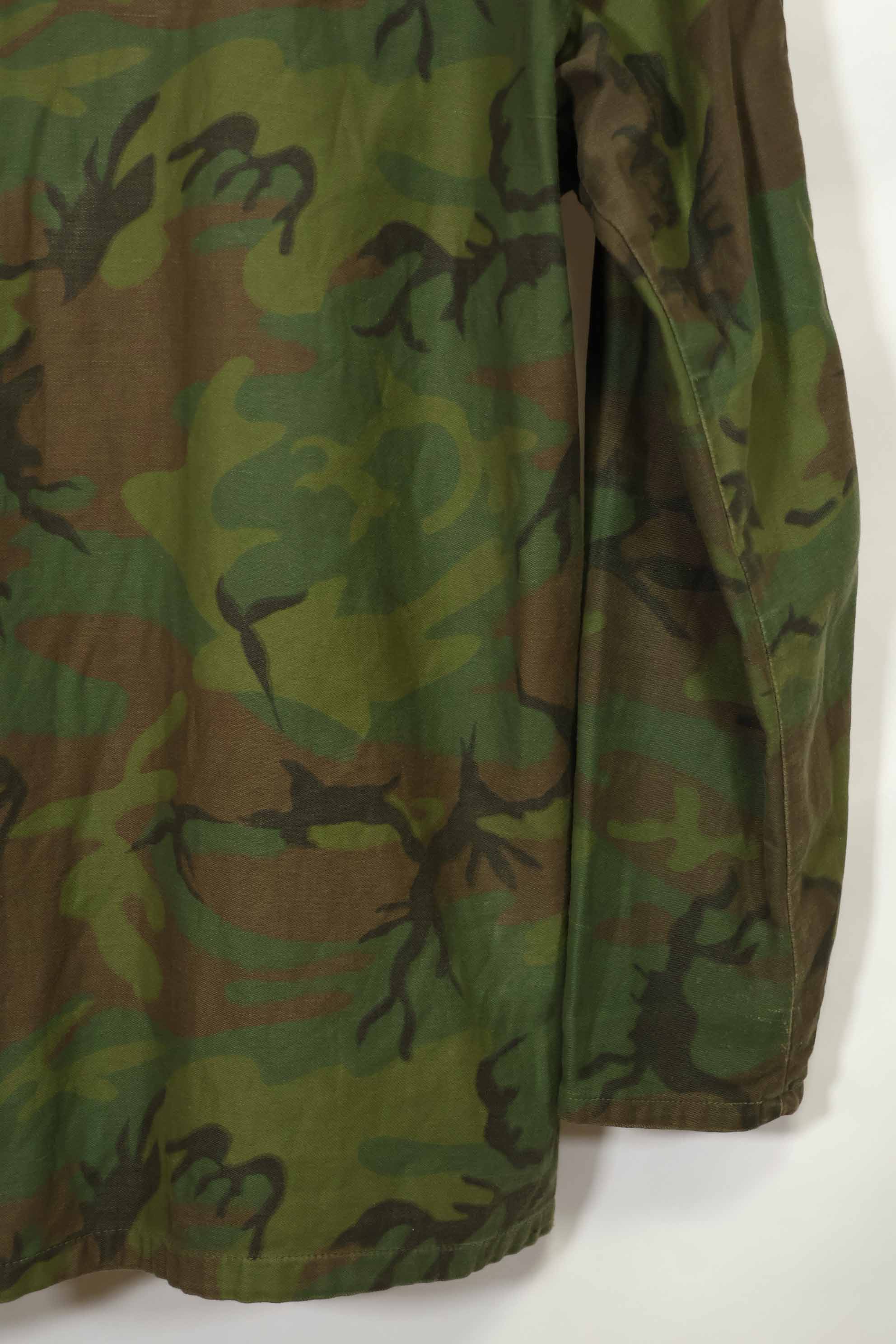 1960年代〜70年代 アメリカ軍アドバイザー インビジブルリーフ迷彩 改造あり ほぼ未使用品