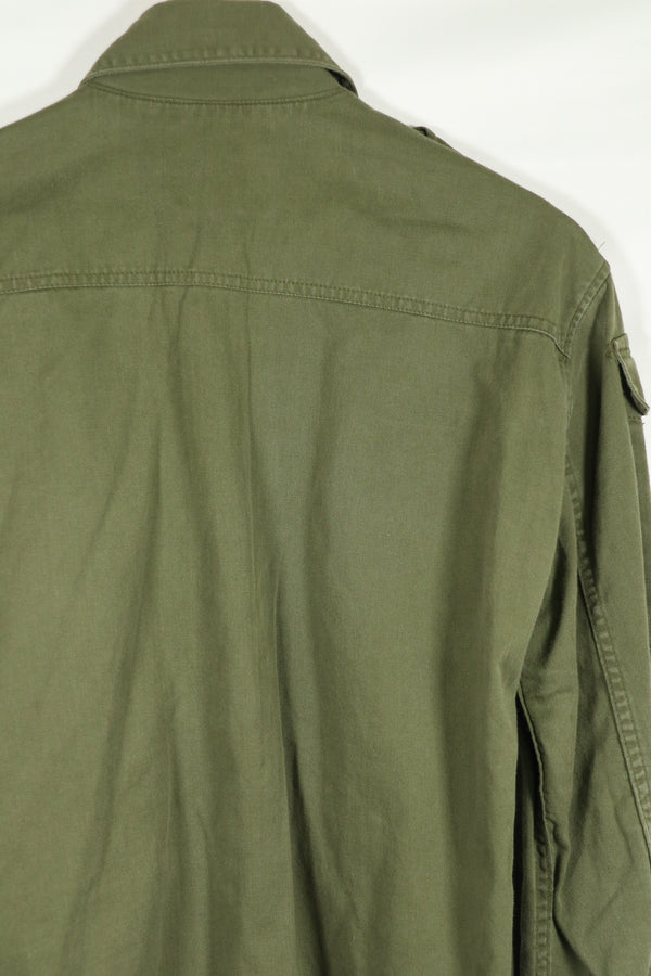 実物 1970年製 オーストラリア軍 ファティーグシャツ 階級章付き 中古品