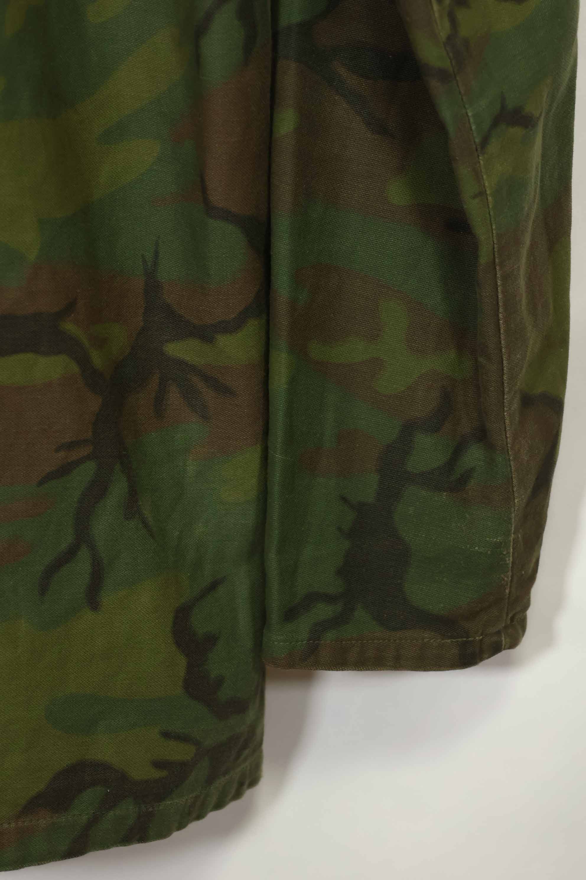 1960年代〜70年代 アメリカ軍アドバイザー インビジブルリーフ迷彩 改造あり ほぼ未使用品