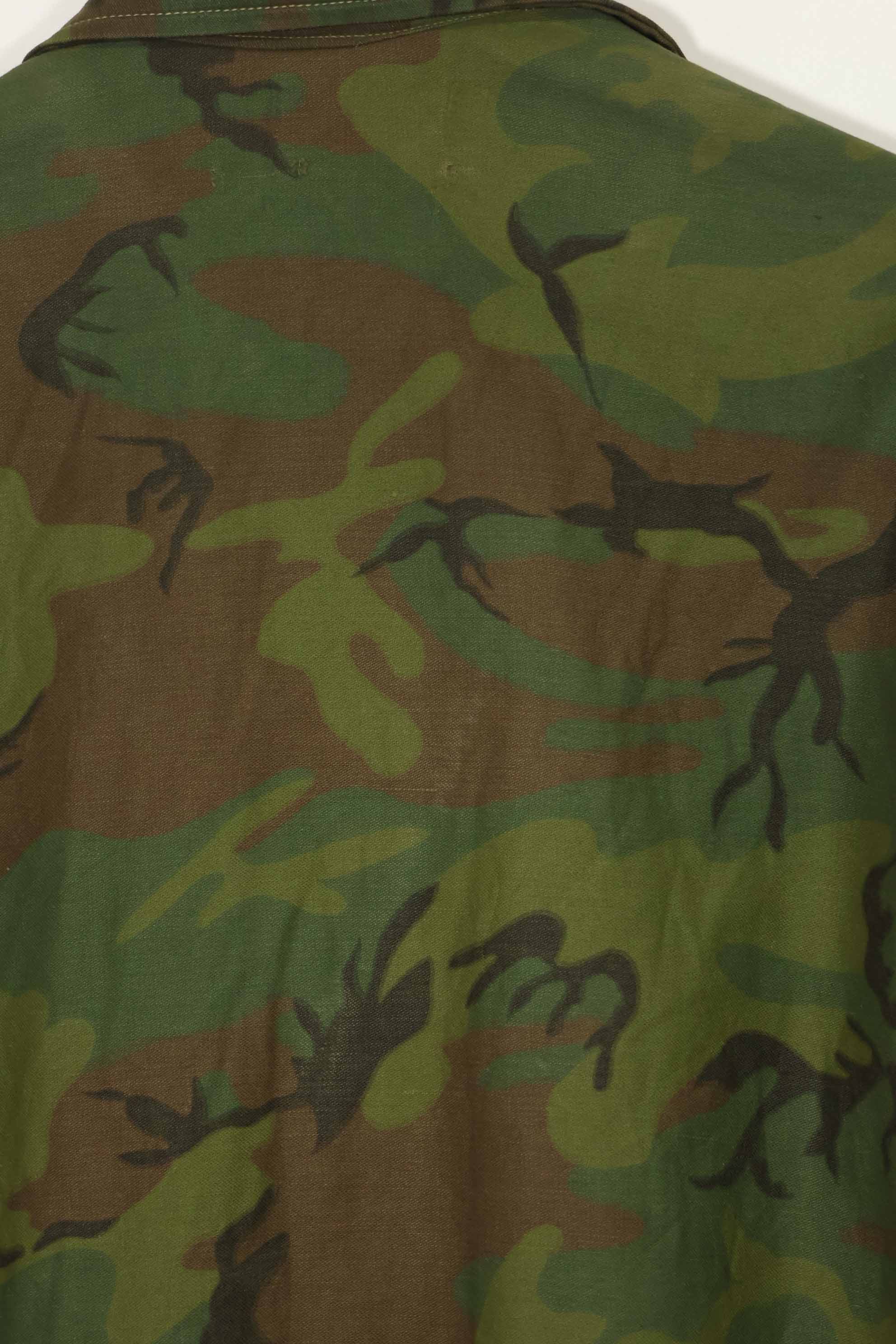 1960年代〜70年代 アメリカ軍アドバイザー インビジブルリーフ迷彩 改造あり ほぼ未使用品