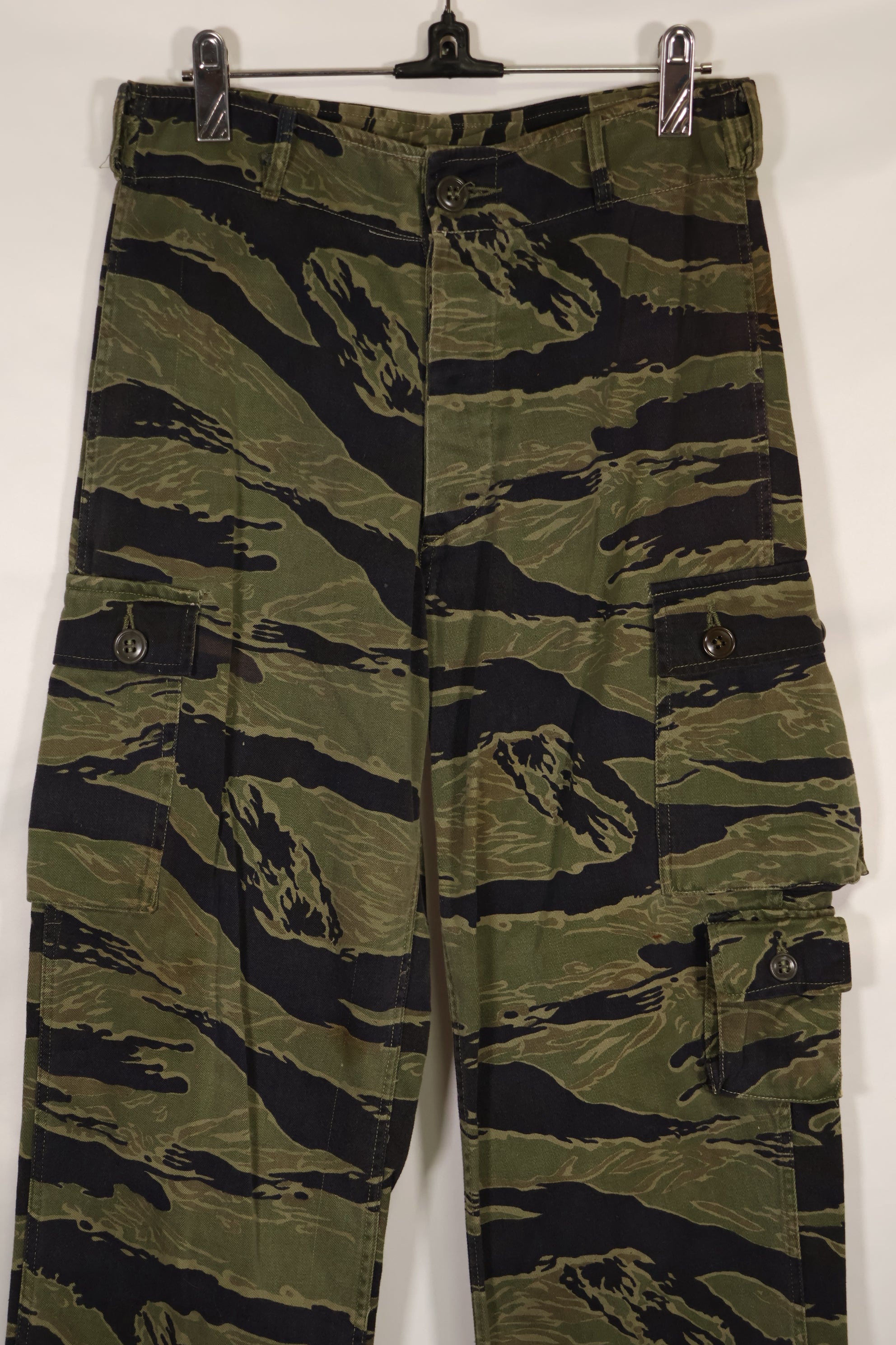 実物 クラシックパターン タイガーストライプ パンツ Asian Cut 中古品