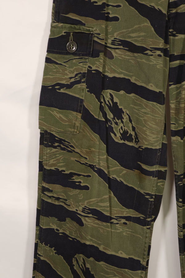 実物 クラシックパターン タイガーストライプ パンツ Asian Cut 中古品