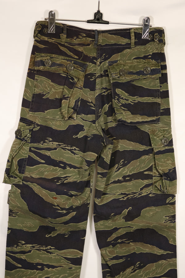 実物 クラシックパターン タイガーストライプ パンツ Asian Cut 中古品