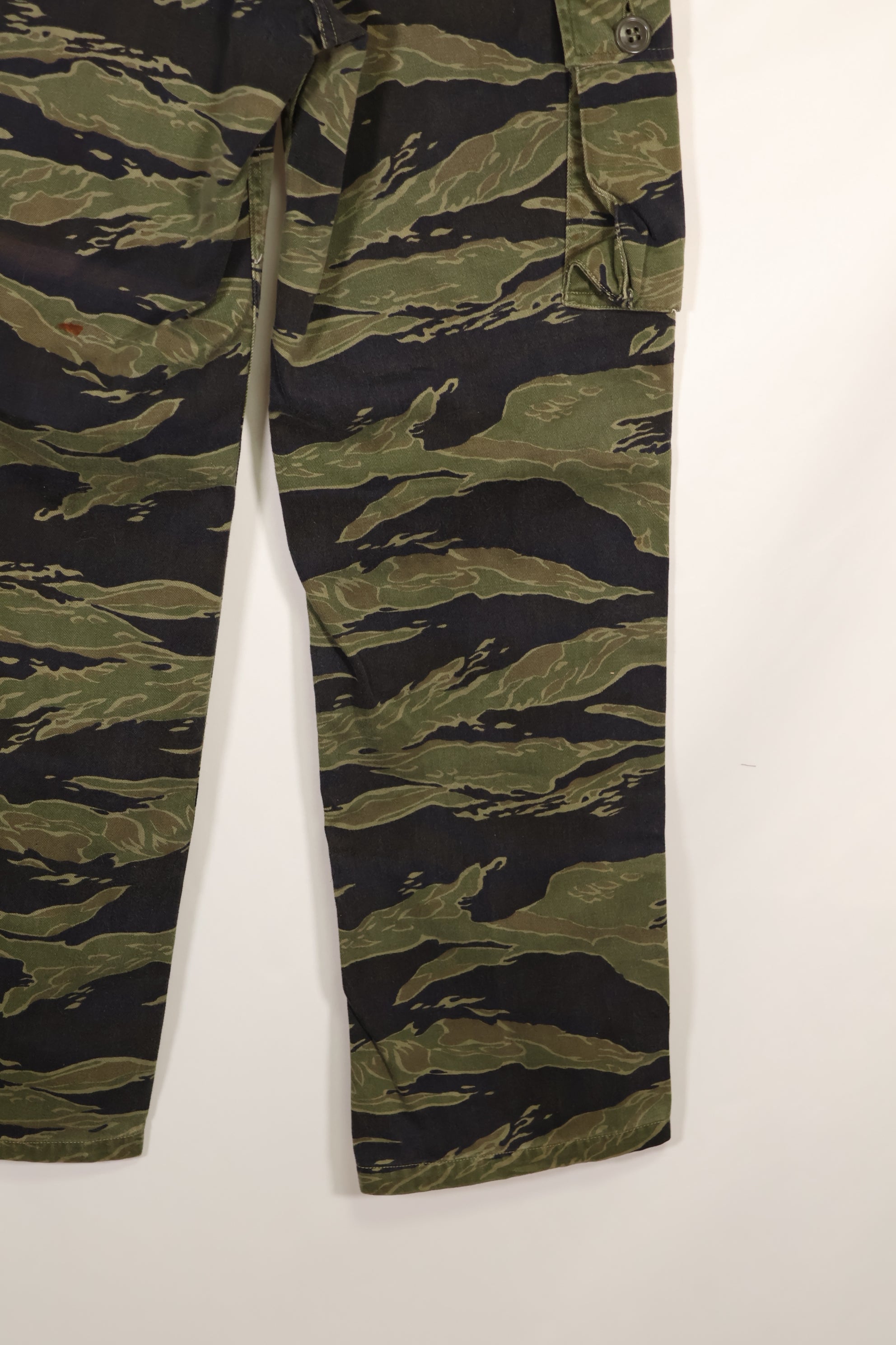 実物 クラシックパターン タイガーストライプ パンツ Asian Cut 中古品