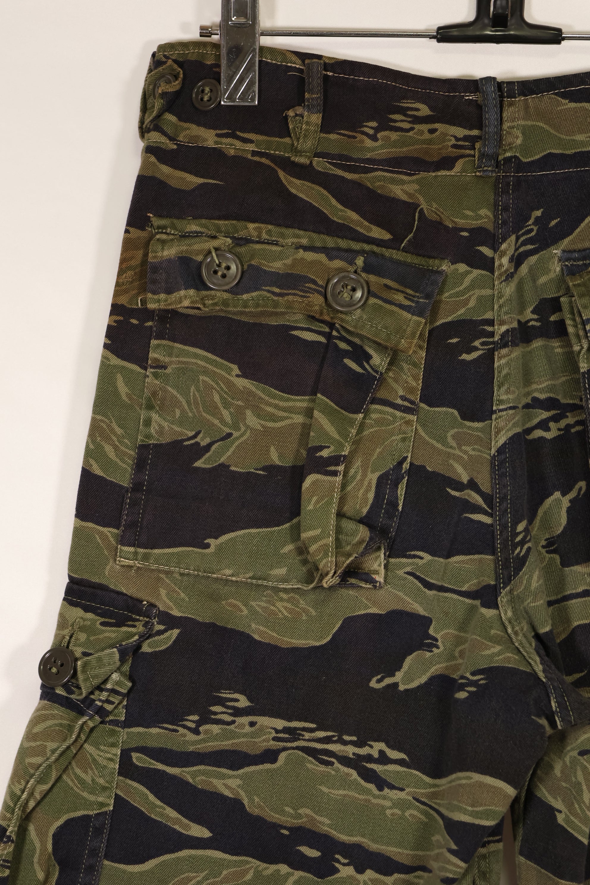 実物 クラシックパターン タイガーストライプ パンツ Asian Cut 中古品