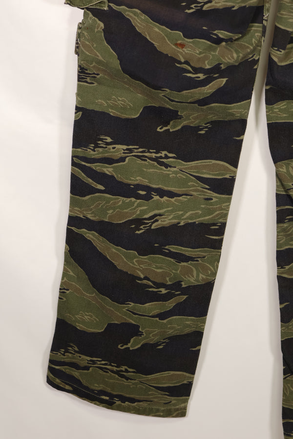 実物 クラシックパターン タイガーストライプ パンツ Asian Cut 中古品