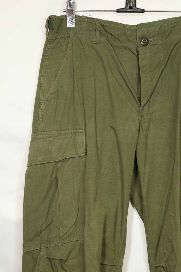 1969年契約 4th Model リップストップ ジャングルファティーグ パンツ S-S 中古品